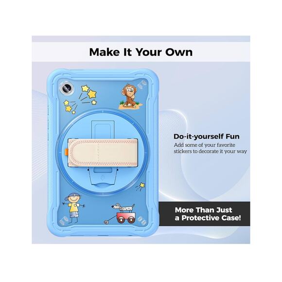 ProCase Compatible Galaxy Tab A9 8.7” Heavy Duty, Rotatable SM-X110/X115/X117 - Picture 7 of 9